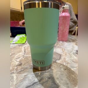 YETI Seafoam Green Tumbler